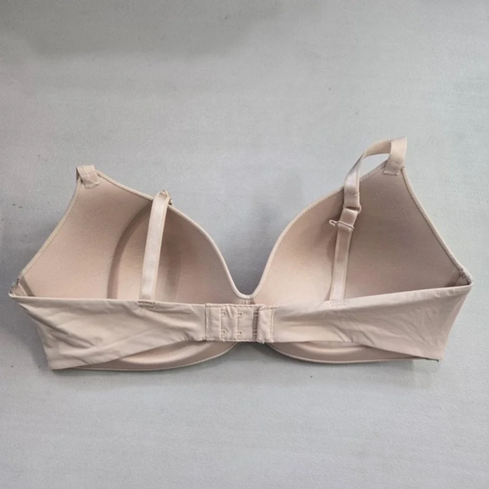 Auden Women Bra 36D Beige The Bliss T‎ Shirt Wireless Multiway Convertible